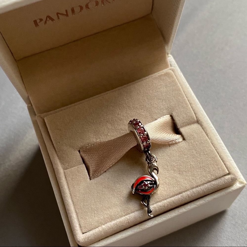 Pandora Flamingo Charm RETIRED
